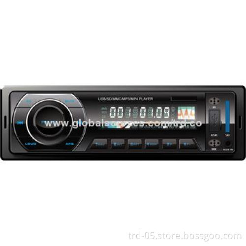 1 din car radio MP3 player, color LCD, support USB/SD/MMC card slot, AUX IN, 4*50W, FM/AM, ID3